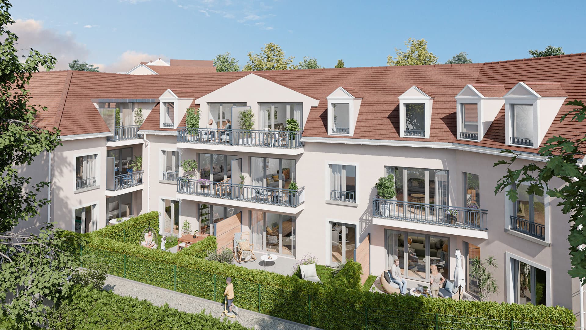 Marly-le-Roi — Située à Marly-le-Roi, cette résidence offre un cadre de vie privilégié, entre le charme d’un enviro... - photo 2