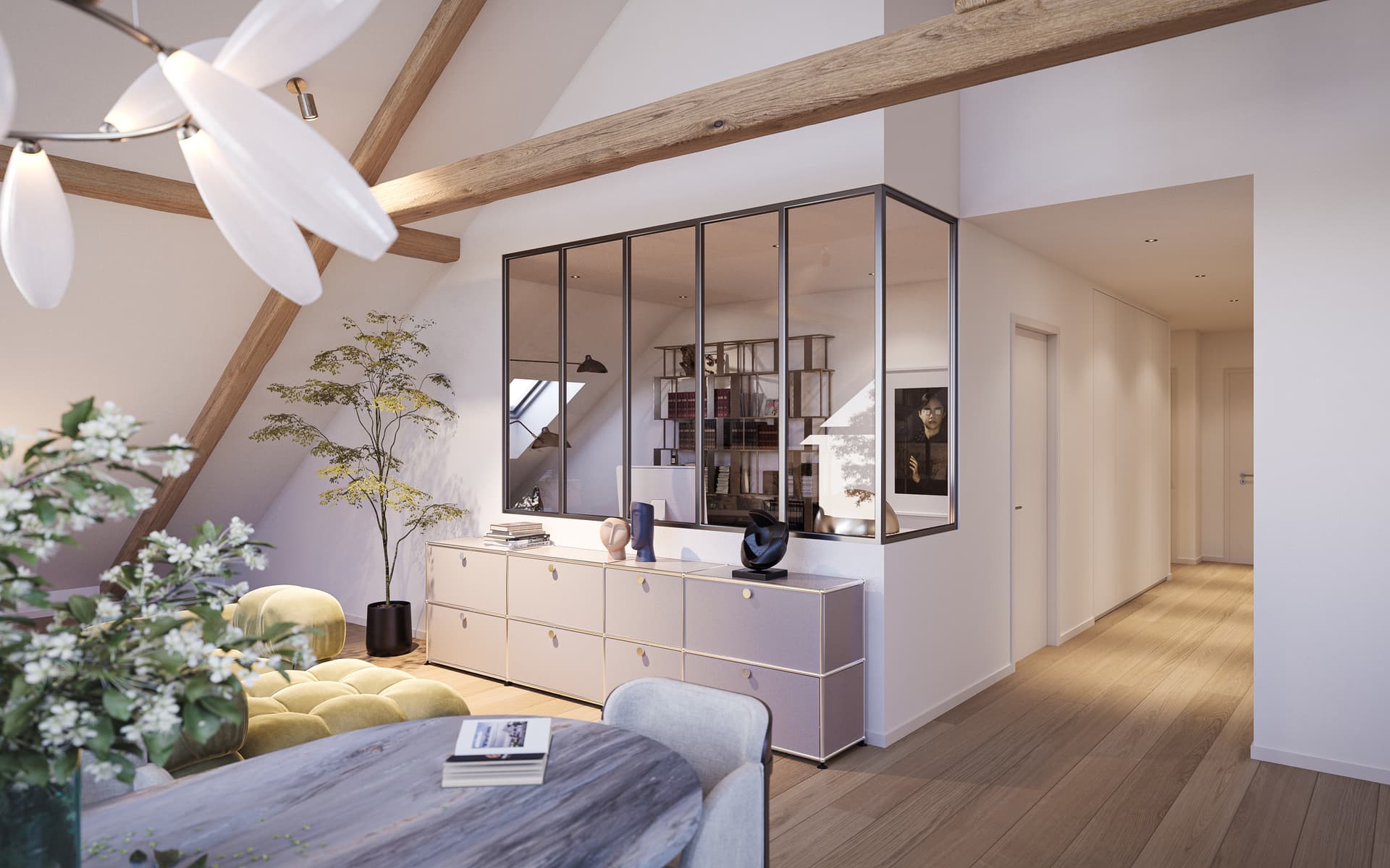 Huningue — Située au cœur du secteur des Trois Frontières, cette résidence contemporaine se compose de deux bât... - photo 4