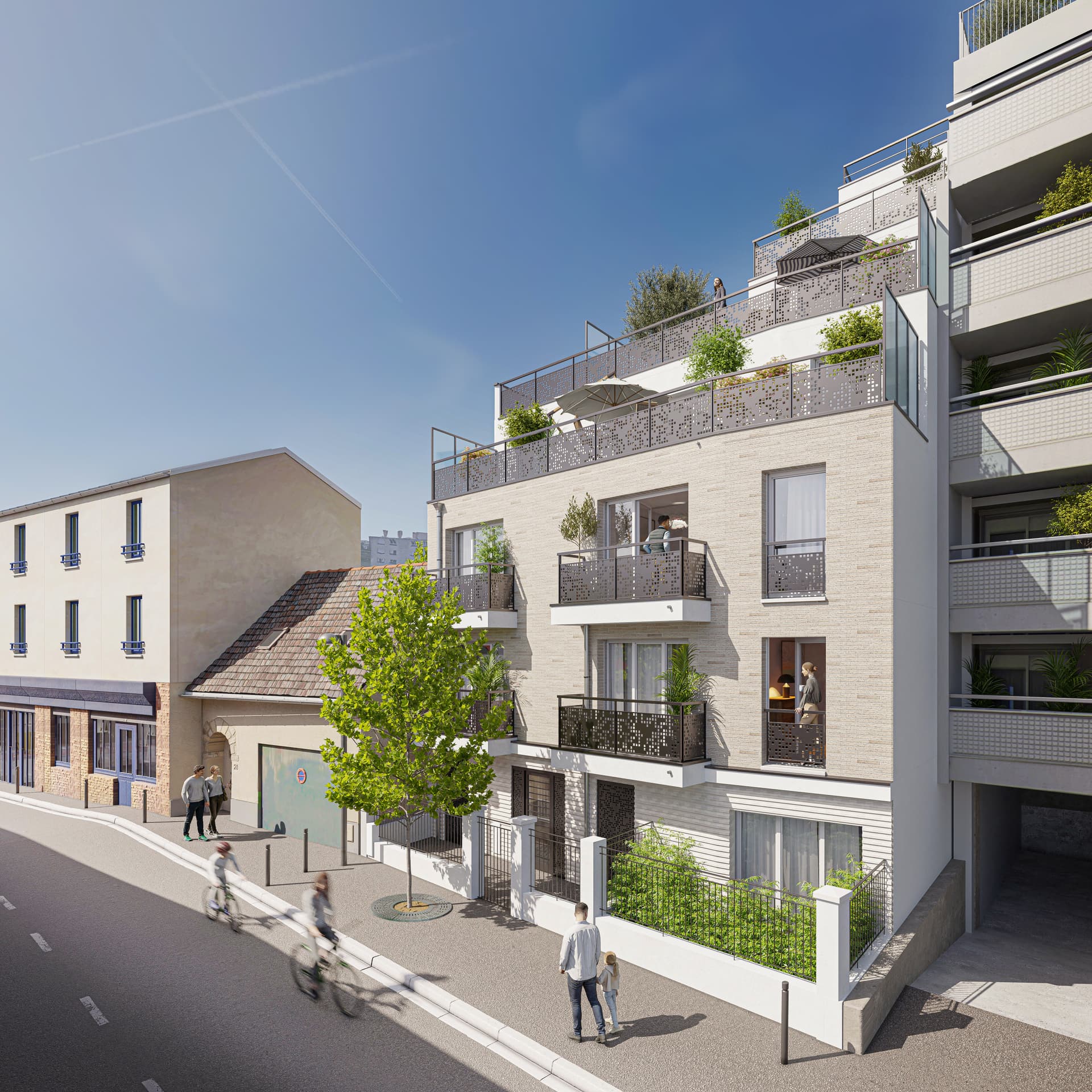 Lilas — Située au cœur d’un quartier prisé des Lilas, dans le département de la Seine-Saint-Denis, cette nou... - photo 3