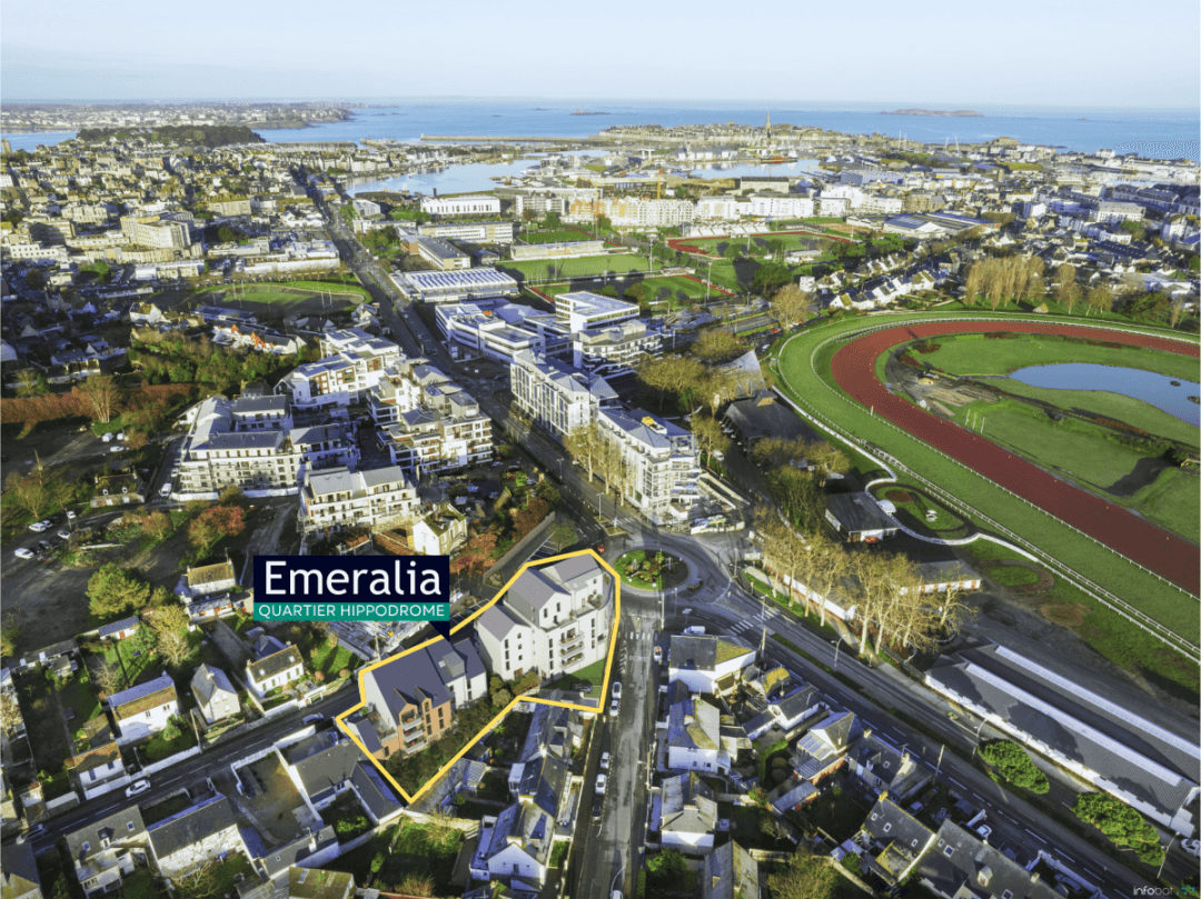 Saint-Malo — Située dans le quartier de l’hippodrome à Saint-Malo, cette résidence à taille humaine se compose de... - photo 3