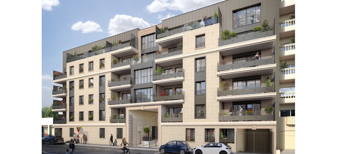 Programme neuf le-Perreux-sur-Marne — Ce programme immobilier neuf propose des appartements de type T4 et T5, offrant des surfaces généreu... à le-Perreux-sur-Marne