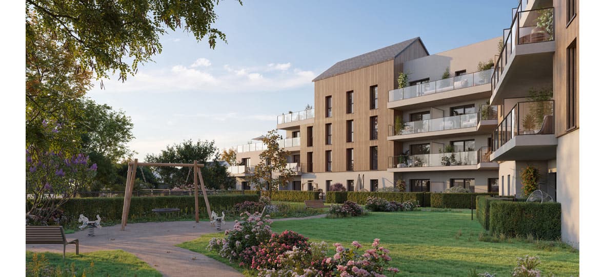 Thorigne-Fouillard — Située dans un environnement résidentiel, cette nouvelle réalisation propose des appartements de typ... - photo 2