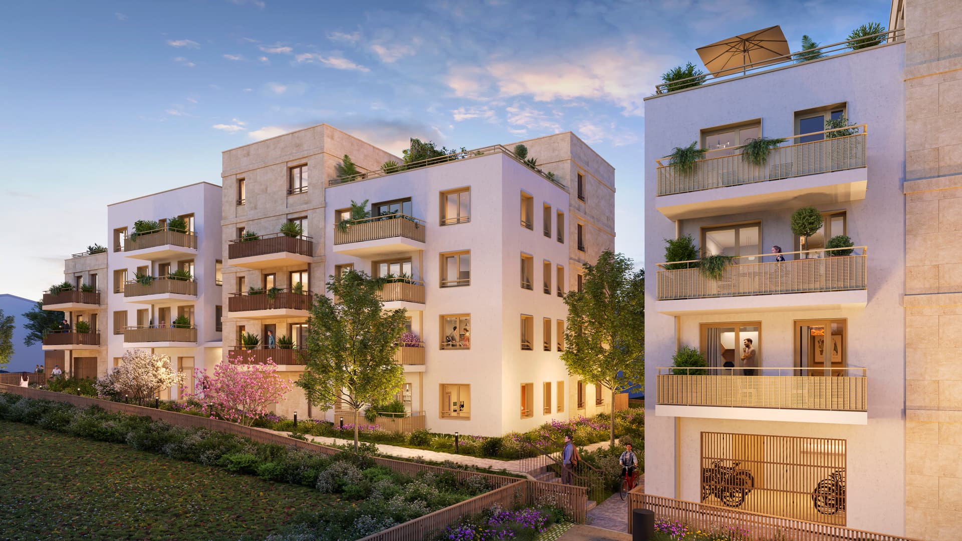 Programme neuf Orly — Située au sein d'un environnement agréable, cette nouvelle réalisation propose des appartements spac... à Orly