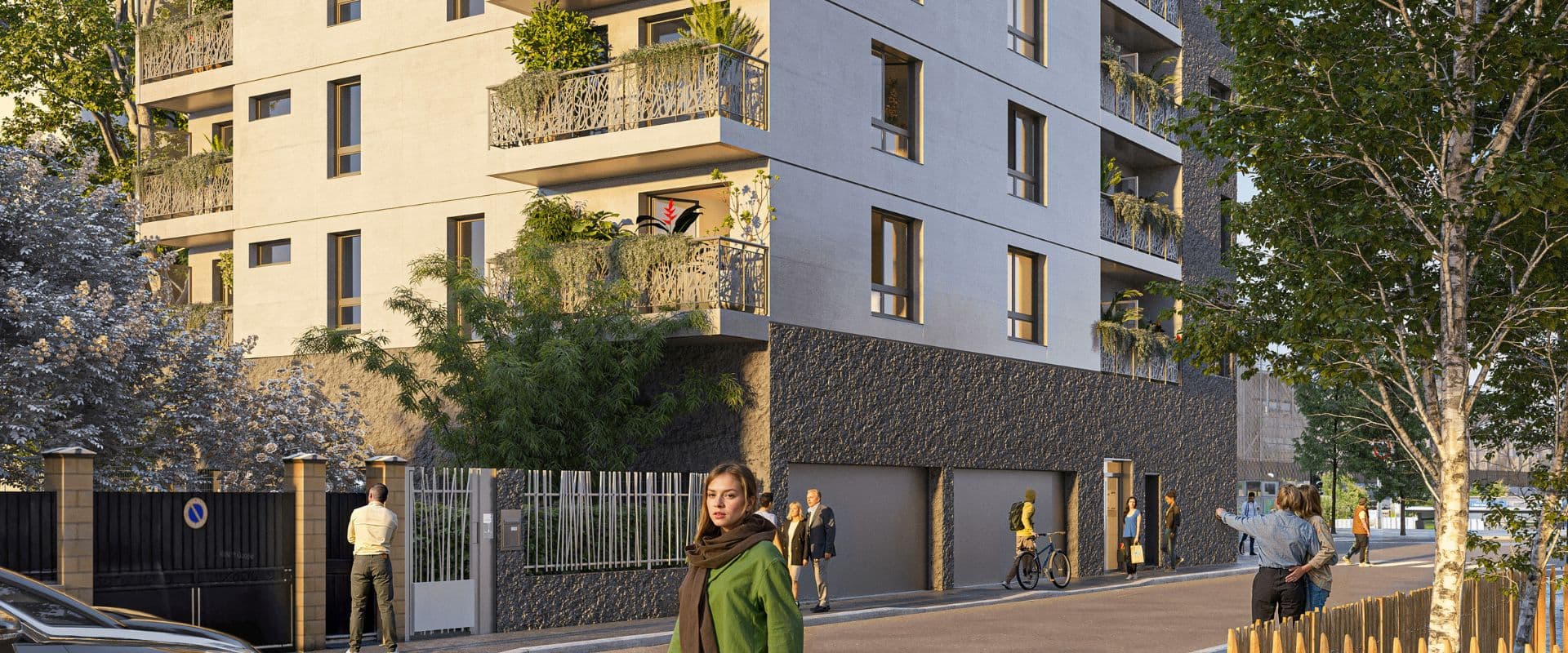 Aubervilliers — Située à Aubervilliers, cette résidence propose des appartements du studio au trois pièces, au sein ... - photo 2