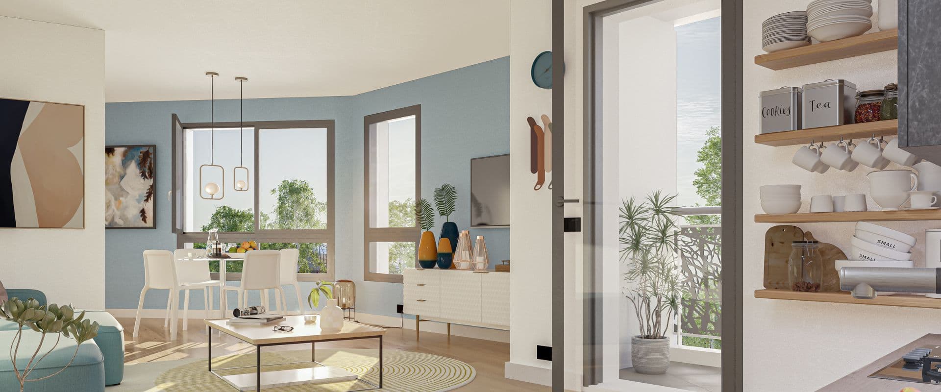 Aubervilliers — Située à Aubervilliers, cette résidence propose des appartements du studio au trois pièces, au sein ... - photo 4