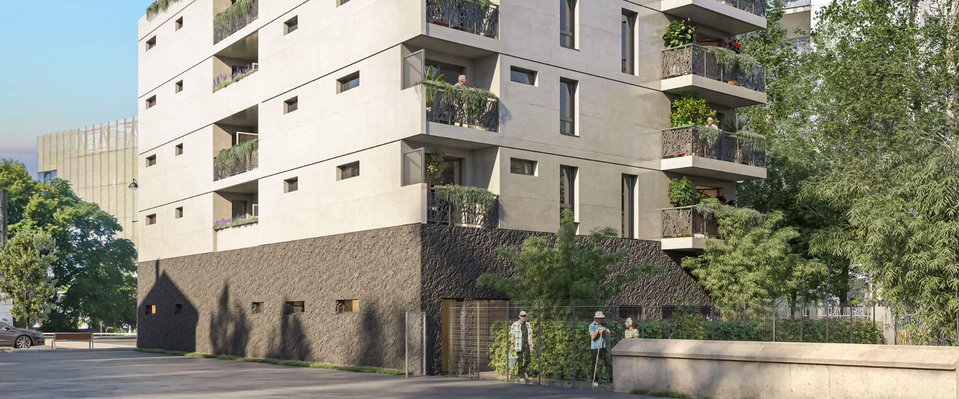 Aubervilliers — Située à Aubervilliers, cette résidence propose des appartements du studio au trois pièces, au sein ... - photo 5