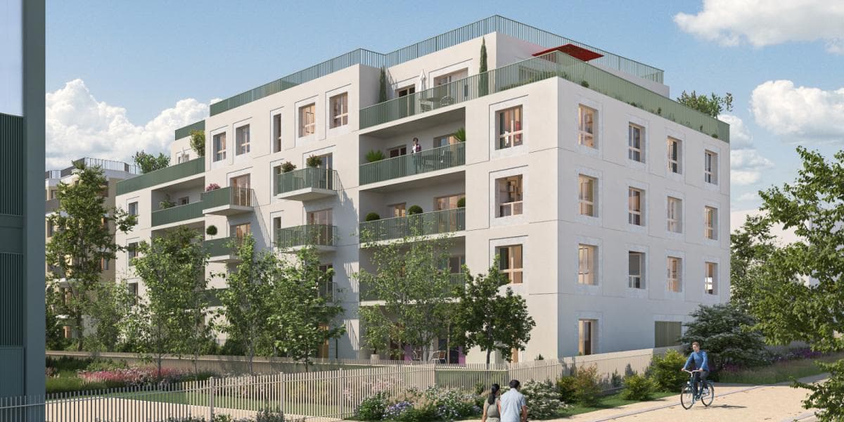 Programme neuf Châtenay-Malabry — Située au cœur de l’écoquartier, cette nouvelle résidence s’intègre harmonieusement dans un environn... à Châtenay-Malabry