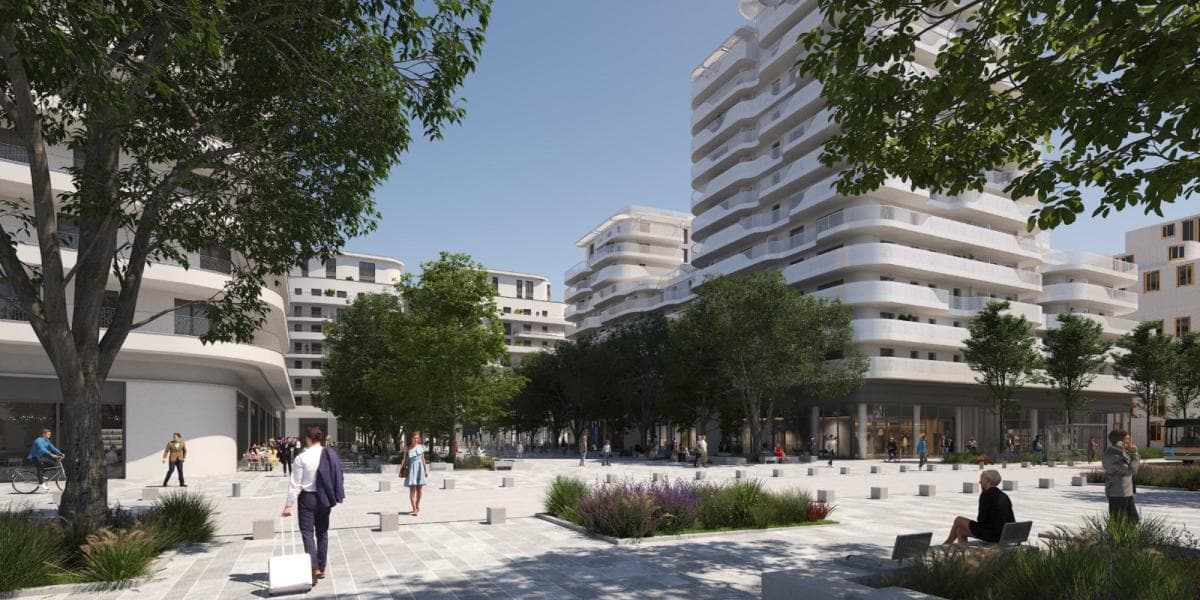 L'haÿ-les-Roses — Située au pied de la nouvelle station de métro de la ligne 14, cette résidence se distingue par une ... - photo 5