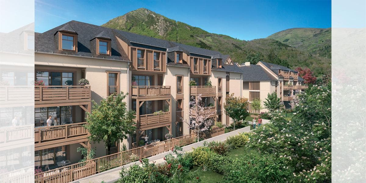 Programme neuf Saint-Lary-Soulan — Nichée à 830 mètres d’altitude, cette commune offre un panorama exceptionnel sur les massifs environ... à Saint-Lary-Soulan