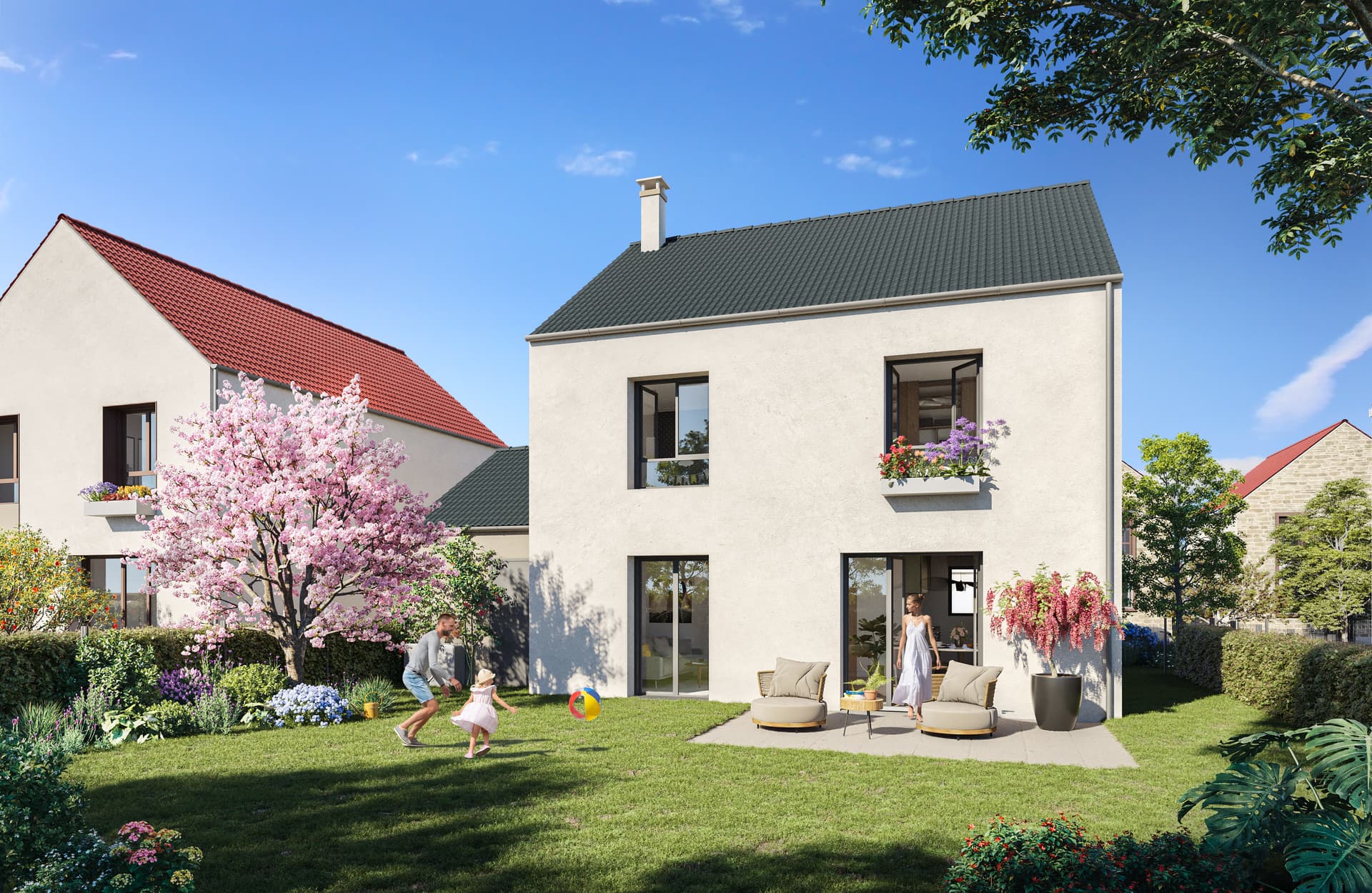 Montesson — À proximité immédiate de la plaine maraîchère de Montesson, cette adresse propose un ensemble de mai... - photo 2