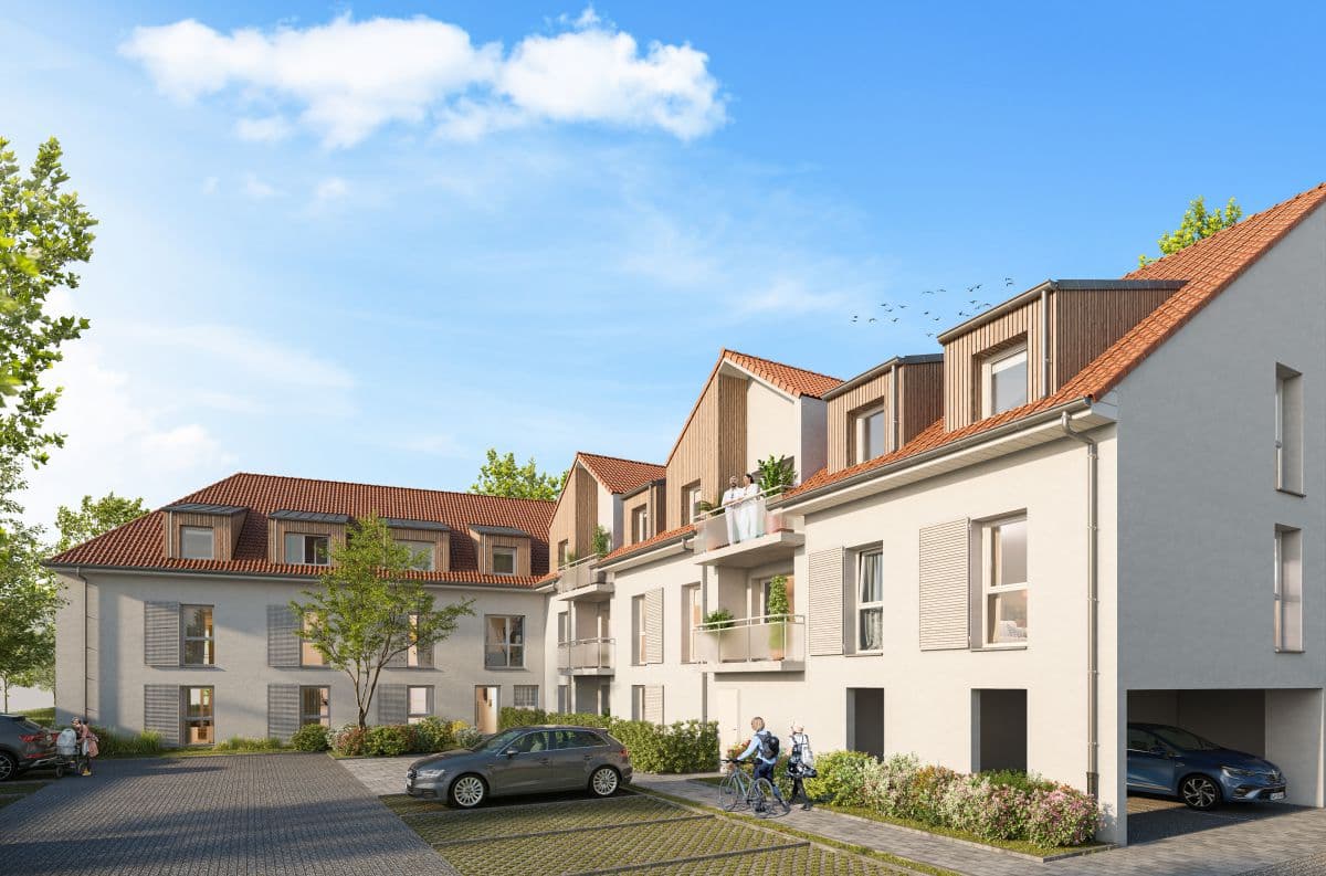 Programme neuf Merlimont — Située à Merlimont-Village, cette nouvelle résidence propose des appartements confortables conçus po... à Merlimont