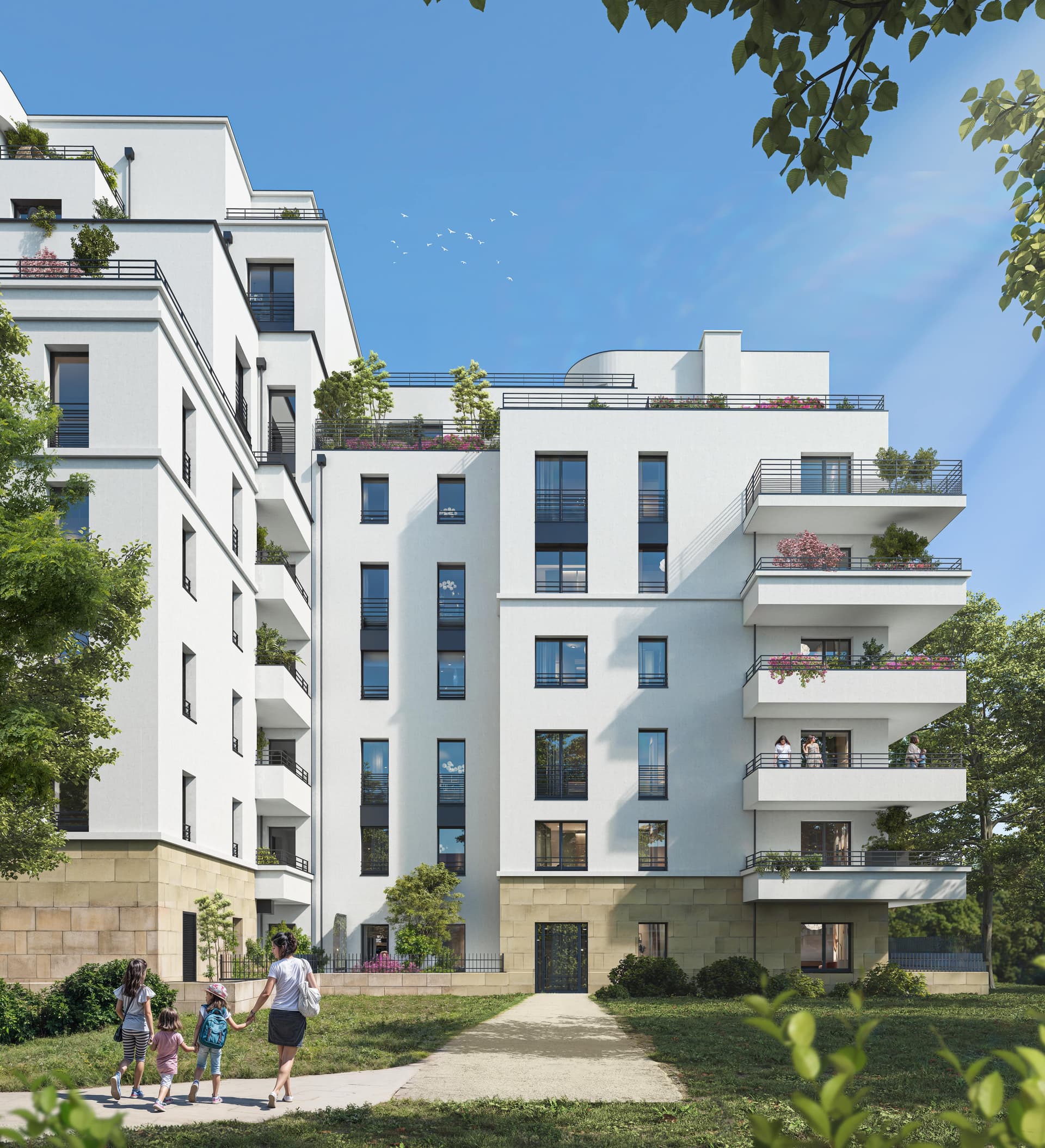 Fontenay-Aux-Roses — Située à Fontenay-aux-Roses, cette nouvelle résidence propose des appartements de 2 à 4 pièces, conç... - photo 3