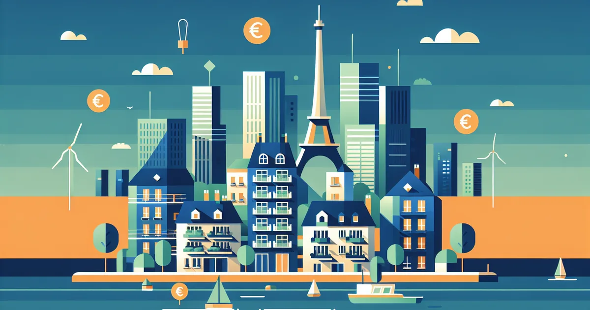 Vue de Paris avec immeubles haussmanniens et programmes neufs, illustration du PTZ 2026