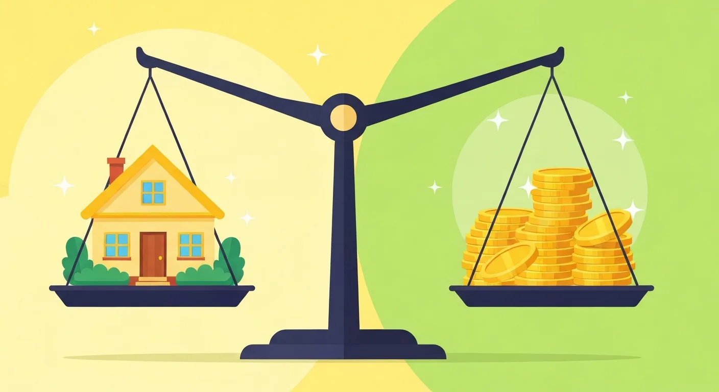 Comparaison chiffrée du coût total d'un achat immobilier avec et sans PTZ en 2026