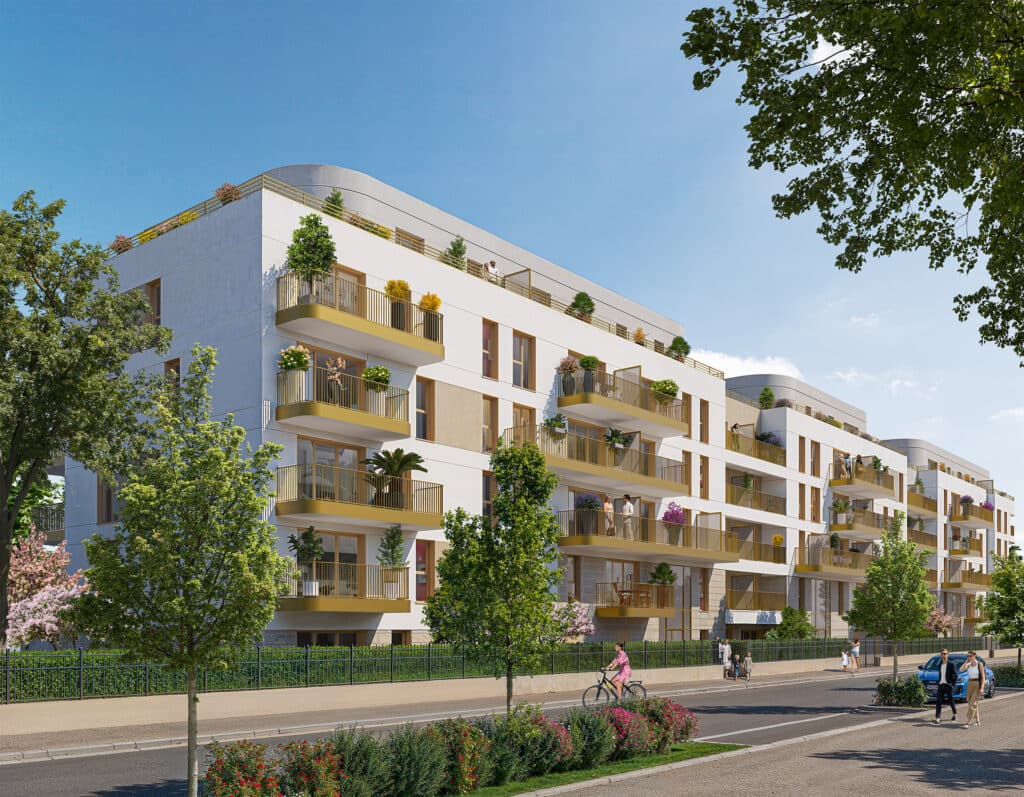 Stains — Située aux portes de Paris, cette résidence contemporaine bénéficie d’un emplacement privilégié au c...