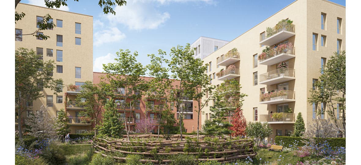Strasbourg — Située dans un environnement urbain en plein renouveau, cette nouvelle résidence propose des apparte...