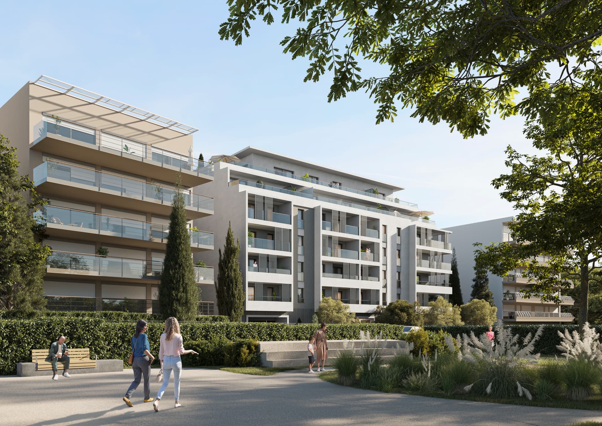 le Cannet — Située dans un environnement urbain qui conjugue dynamisme et douceur de vivre, cette résidence béné...