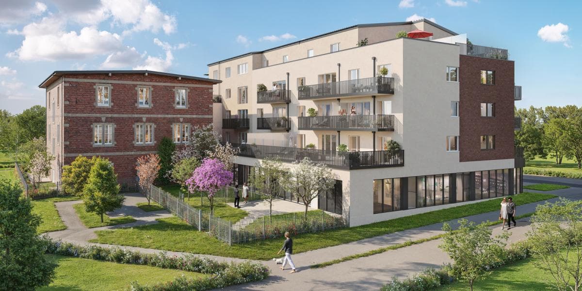 Montigny-Lès-Metz — Au cœur du quartier Lizé, une nouvelle résidence propose des appartements contemporains de 2 à 4 piè...