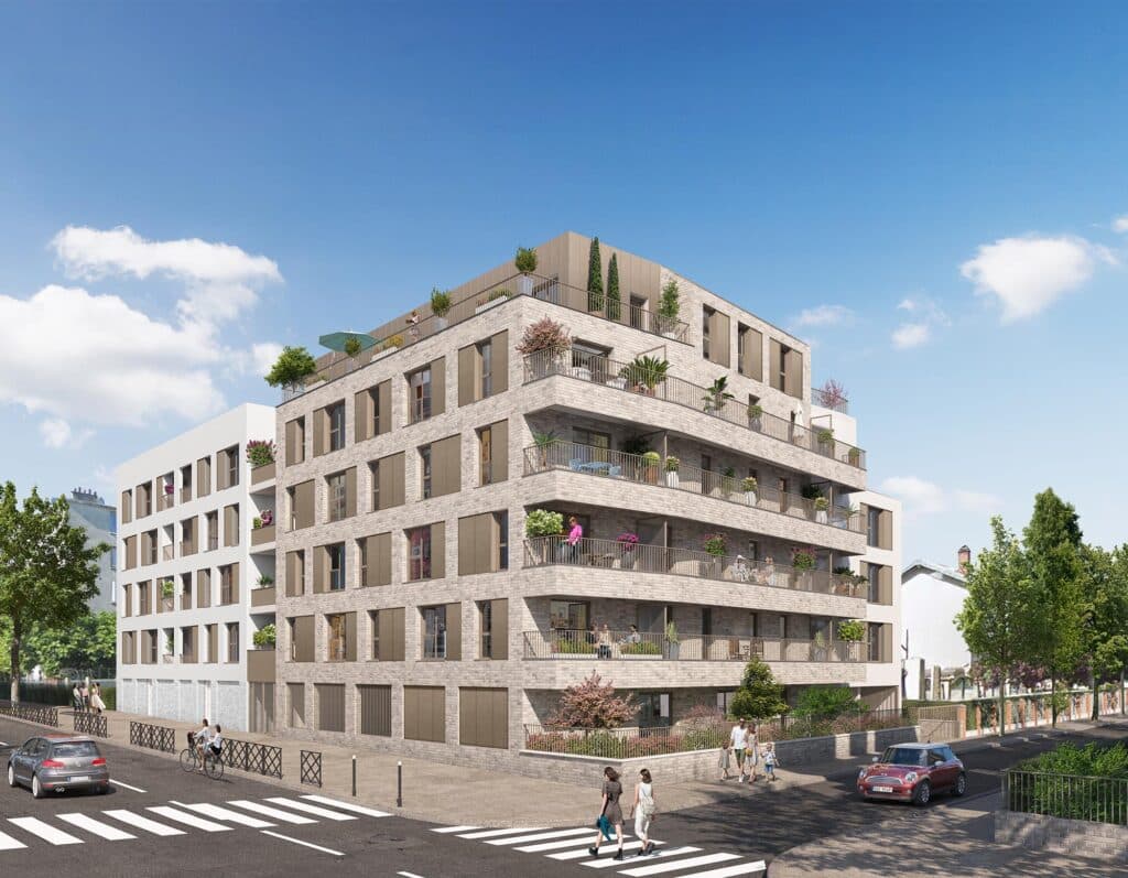 Programme neuf Stains — Située à proximité immédiate du parc de La Courneuve, dans un quartier de Stains en pleine transform... à Stains