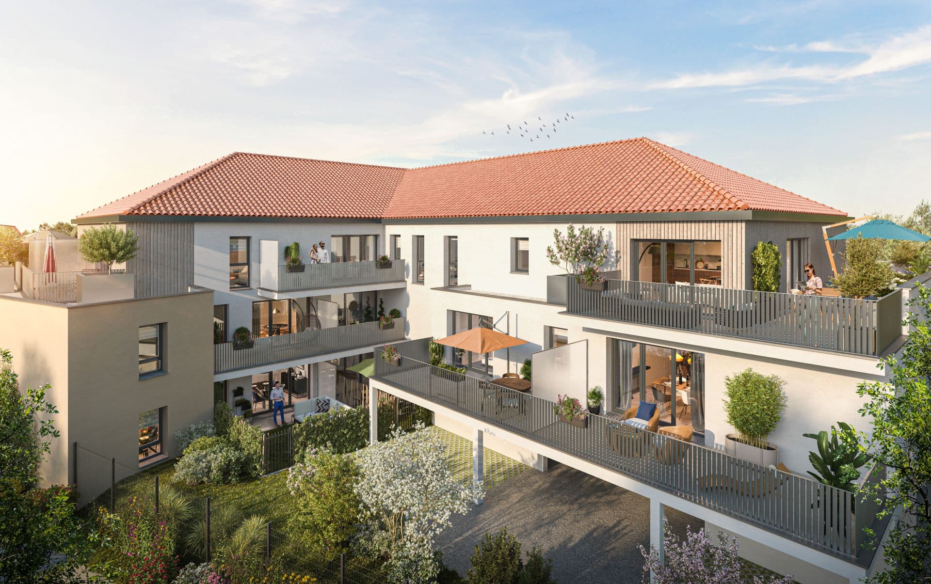 Programme neuf la Chevroliere — Située à La Chevrolière, à proximité immédiate du lac de Grand-Lieu et à seulement 10 minutes en voi... à la Chevroliere