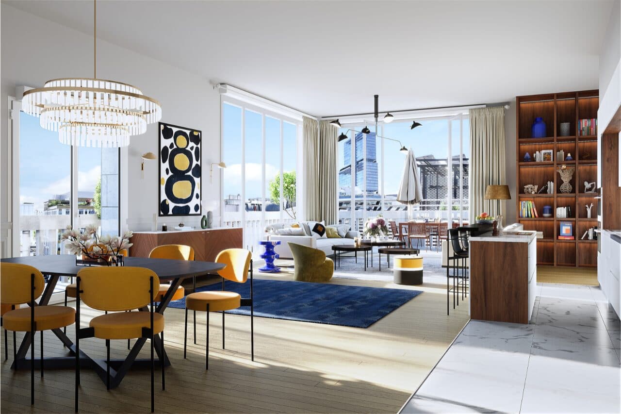 Programme neuf Clichy — Située dans un cadre urbain dynamique, cette résidence neuve propose des appartements spacieux aux t... à Clichy