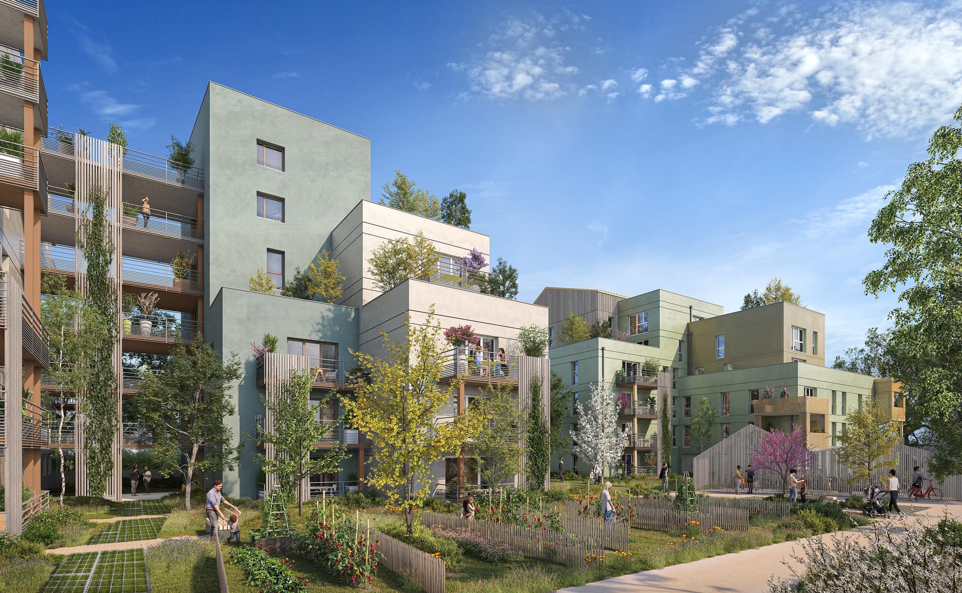 Programme neuf Orvault — Située à la lisière de Nantes Métropole, la commune d’Orvault séduit par son équilibre harmonieux en... à Orvault