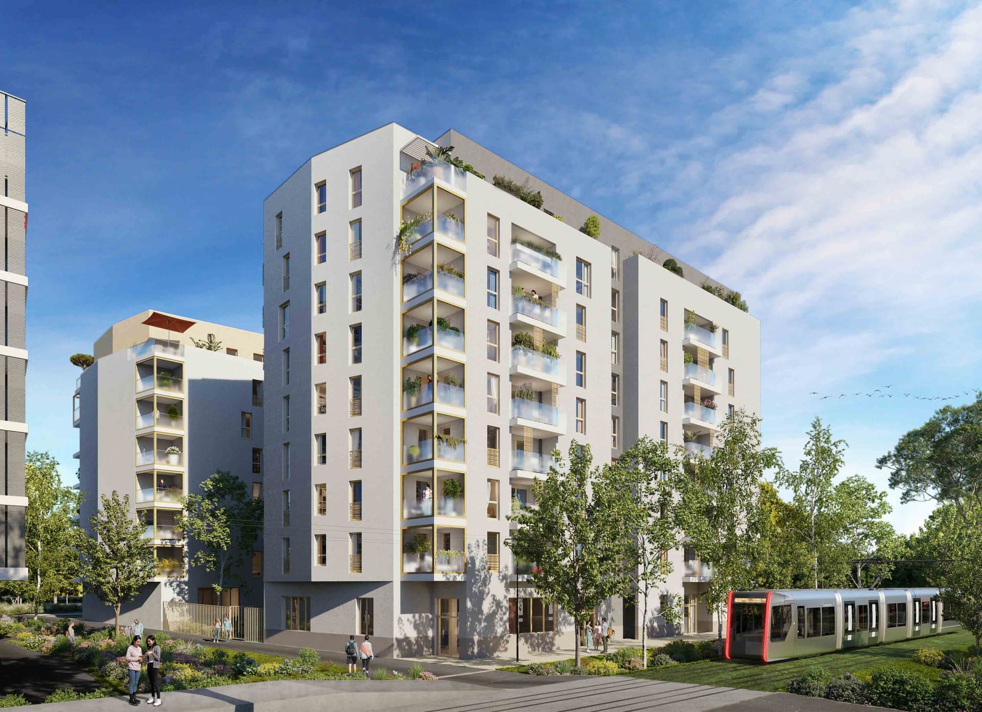 Programme neuf Tours — Située à proximité immédiate du centre-ville, cette nouvelle résidence bénéficie d’un emplacement pr... à Tours