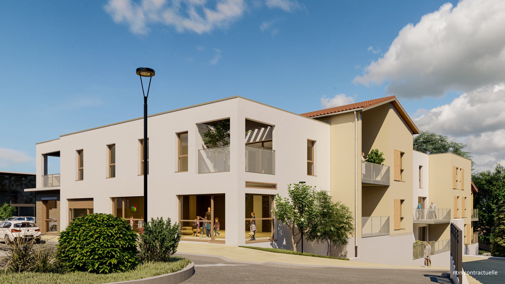 Programme neuf Marcilly D'azergues — Au sein d’un environnement résidentiel paisible, cette résidence intimiste se compose de seulement 1... à Marcilly D'azergues