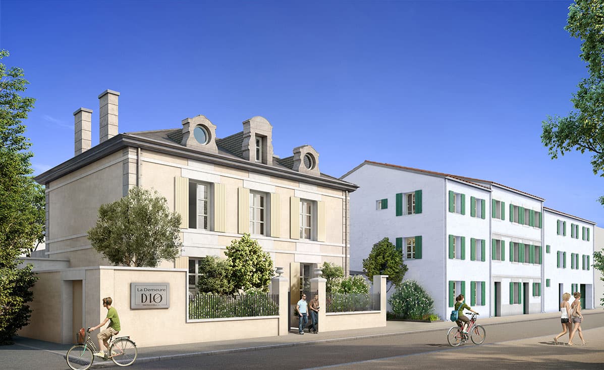Programme neuf Saint-Pierre-D'oléron — Au cœur d’un environnement préservé, cette résidence propose un ensemble de 45 logements, comprenant... à Saint-Pierre-D'oléron