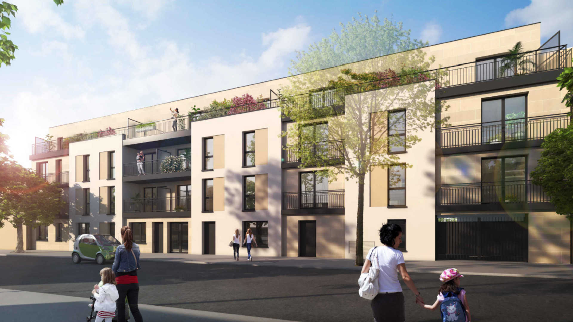 Programme neuf Villejuif — Située dans un quartier résidentiel agréable et calme, cette résidence neuve se distingue par son ar... à Villejuif — éligible PTZ