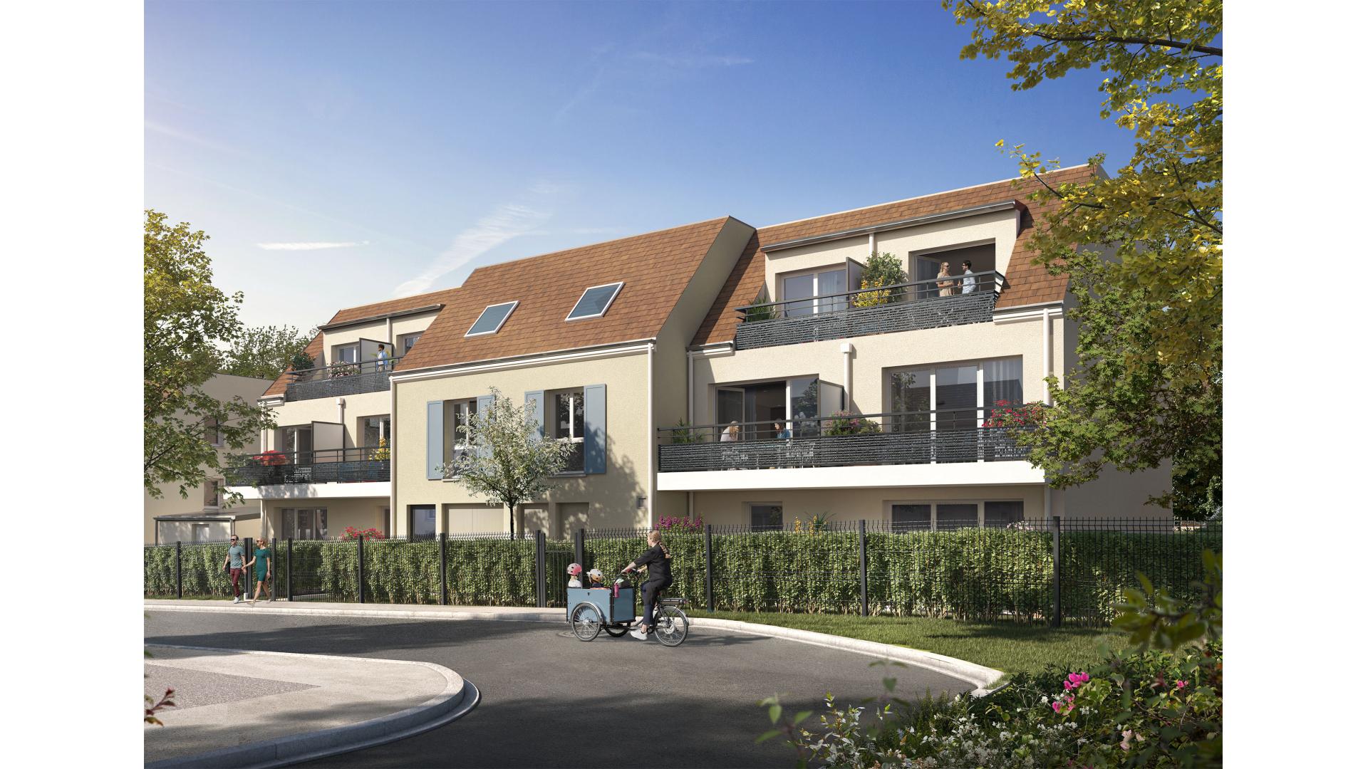 Programme neuf Buchelay — Située à l’ouest de Paris, cette nouvelle résidence bénéficie d’un emplacement privilégié à proximit... à Buchelay — éligible PTZ