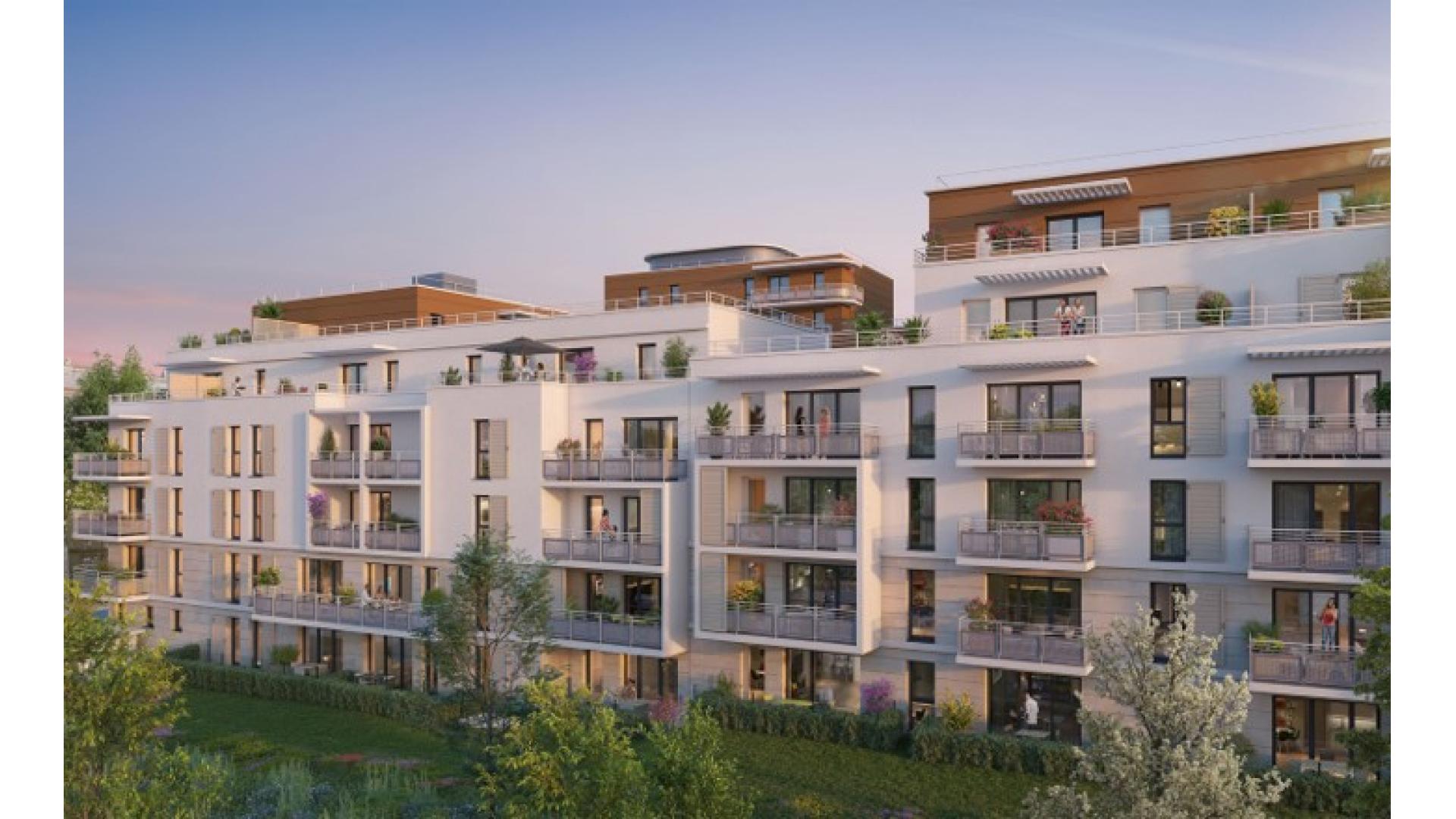 Programme neuf Sartrouville — Située à seulement dix minutes du quartier d’affaires de La Défense, cette résidence contemporaine p... à Sartrouville — éligible PTZ