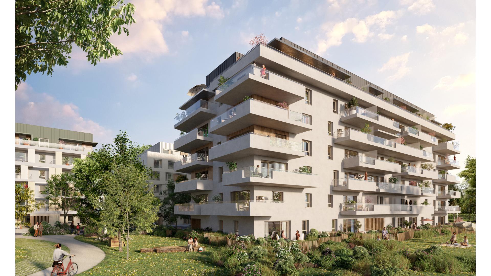 Programme neuf Annecy — Située au sein d’un quartier dynamique récemment développé, cette résidence propose 54 appartements ... à Annecy — éligible PTZ