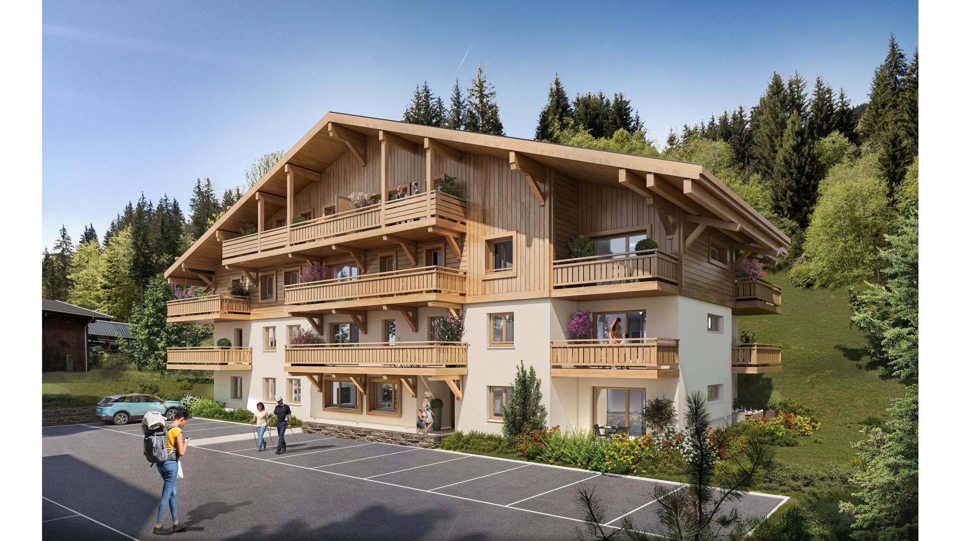 Programme neuf Abondance — Au cœur de la vallée de la Dranse, cette résidence se situe dans la commune d’Abondance, un village ... à Abondance — éligible PTZ