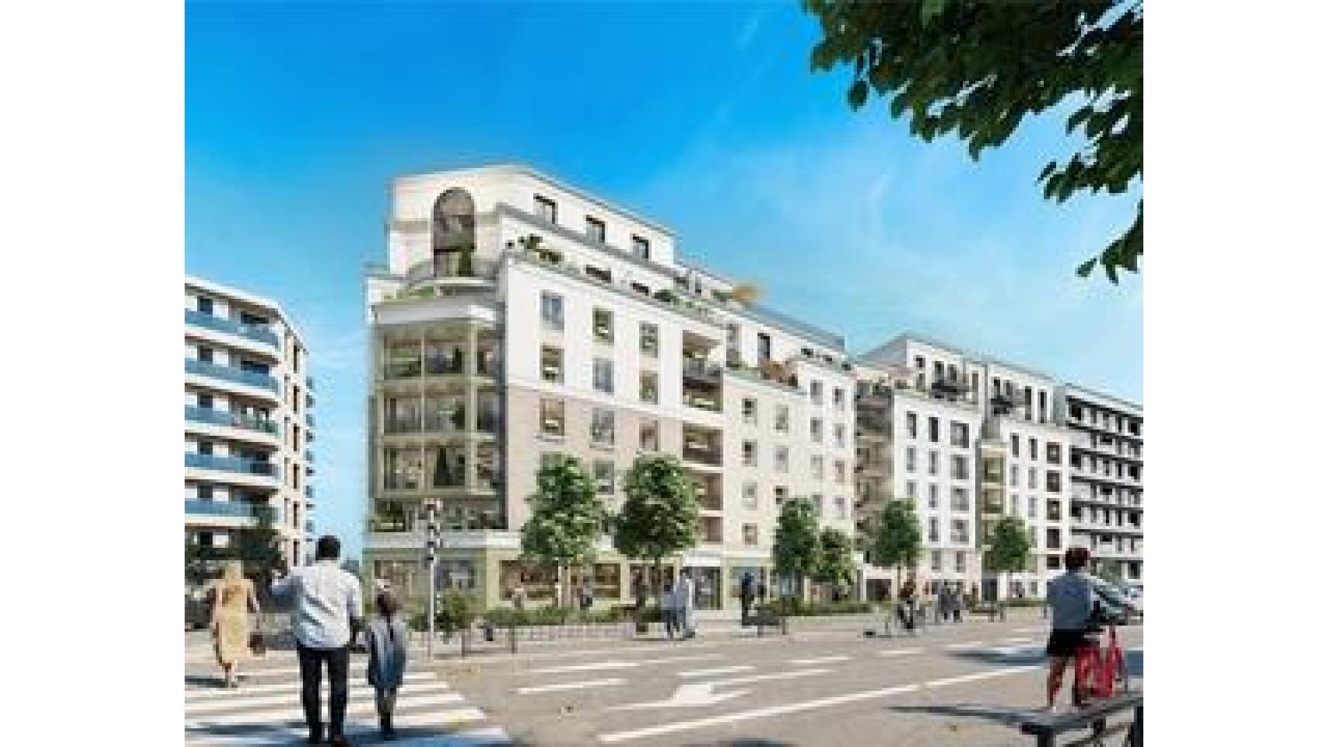 Programme neuf Bezons — À proximité immédiate de Paris, Bezons séduit par son dynamisme et son cadre agréable, marqué par de... à Bezons — éligible PTZ