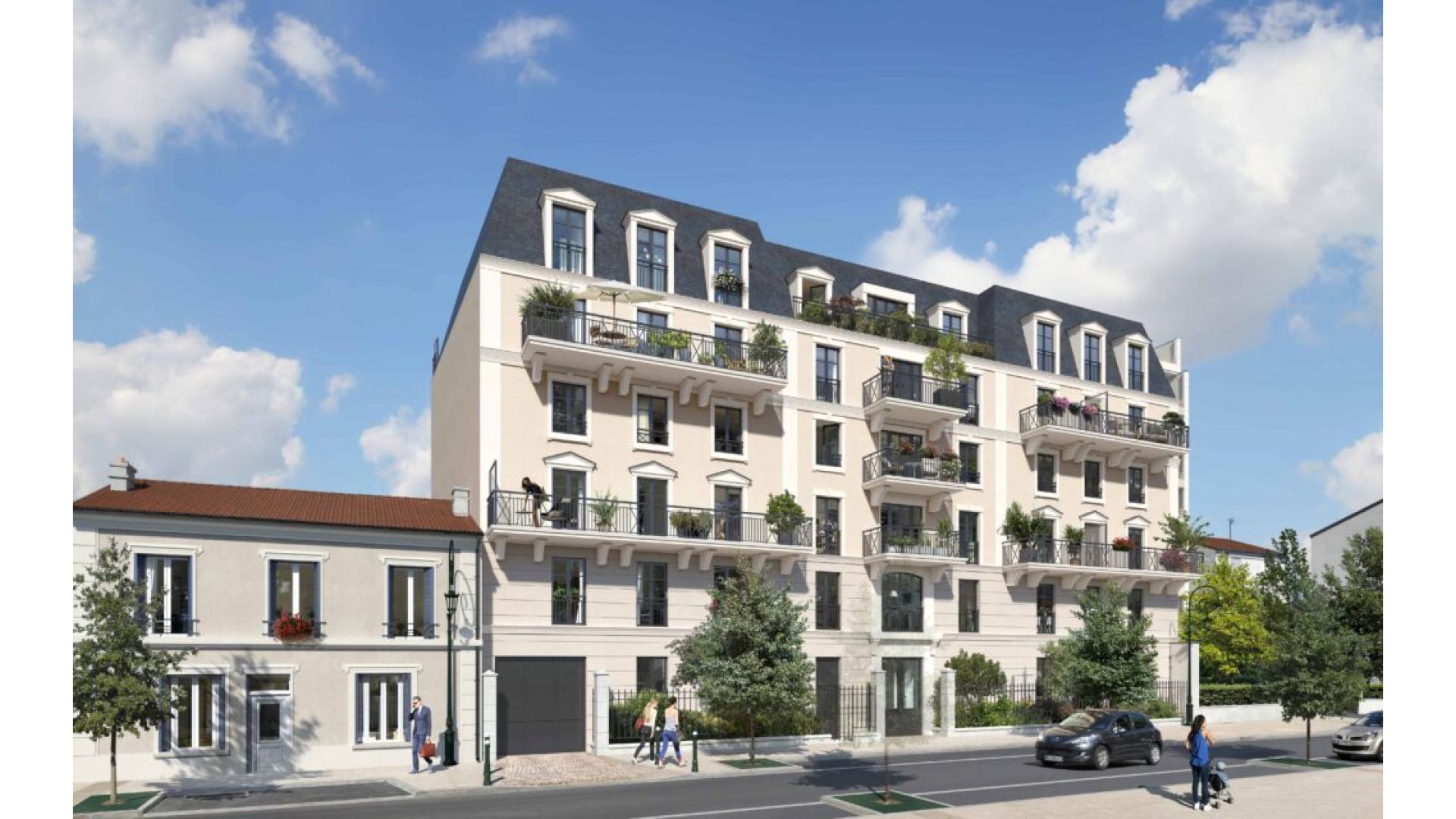 Programme neuf Puteaux — Située au cœur de Puteaux, cette résidence intimiste se compose de 27 appartements répartis dans un ... à Puteaux — éligible PTZ