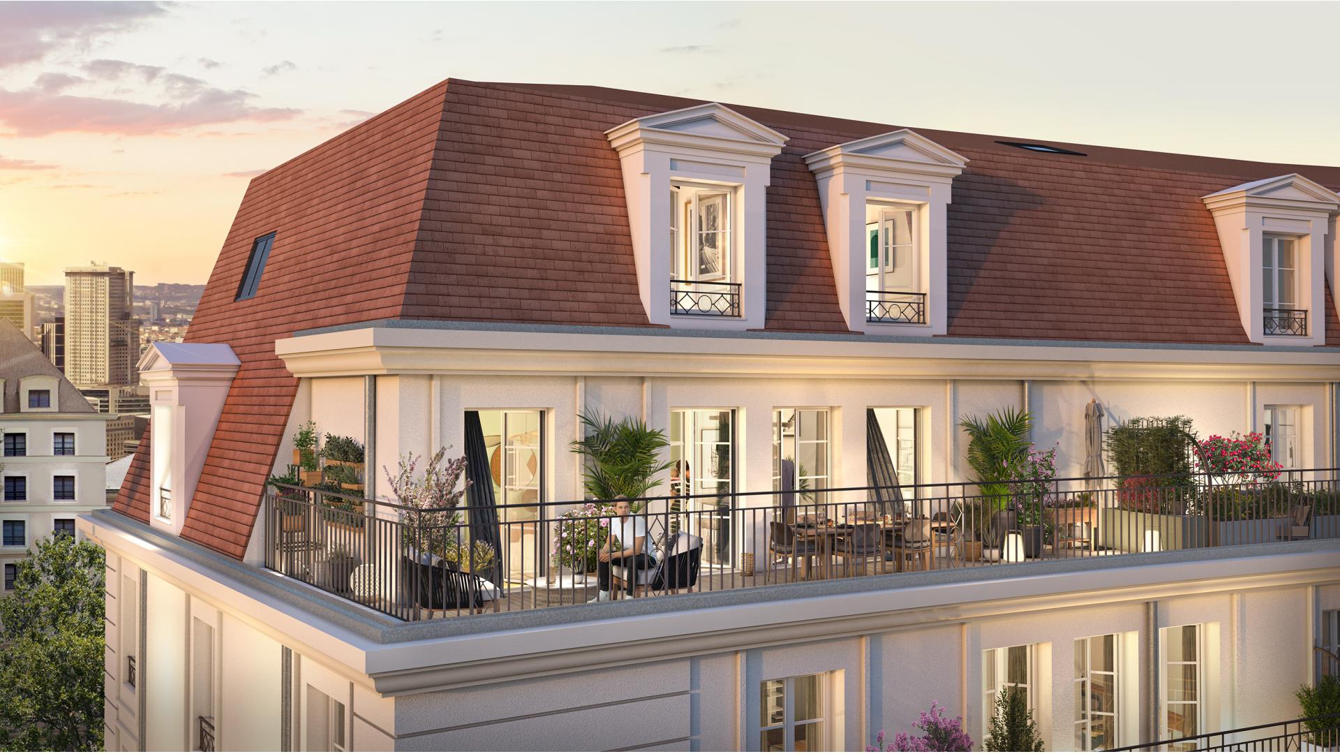 Programme neuf Puteaux — Située au sein de l’EcoQuartier des Bergères à Puteaux, cette nouvelle résidence propose une sélecti... à Puteaux — éligible PTZ