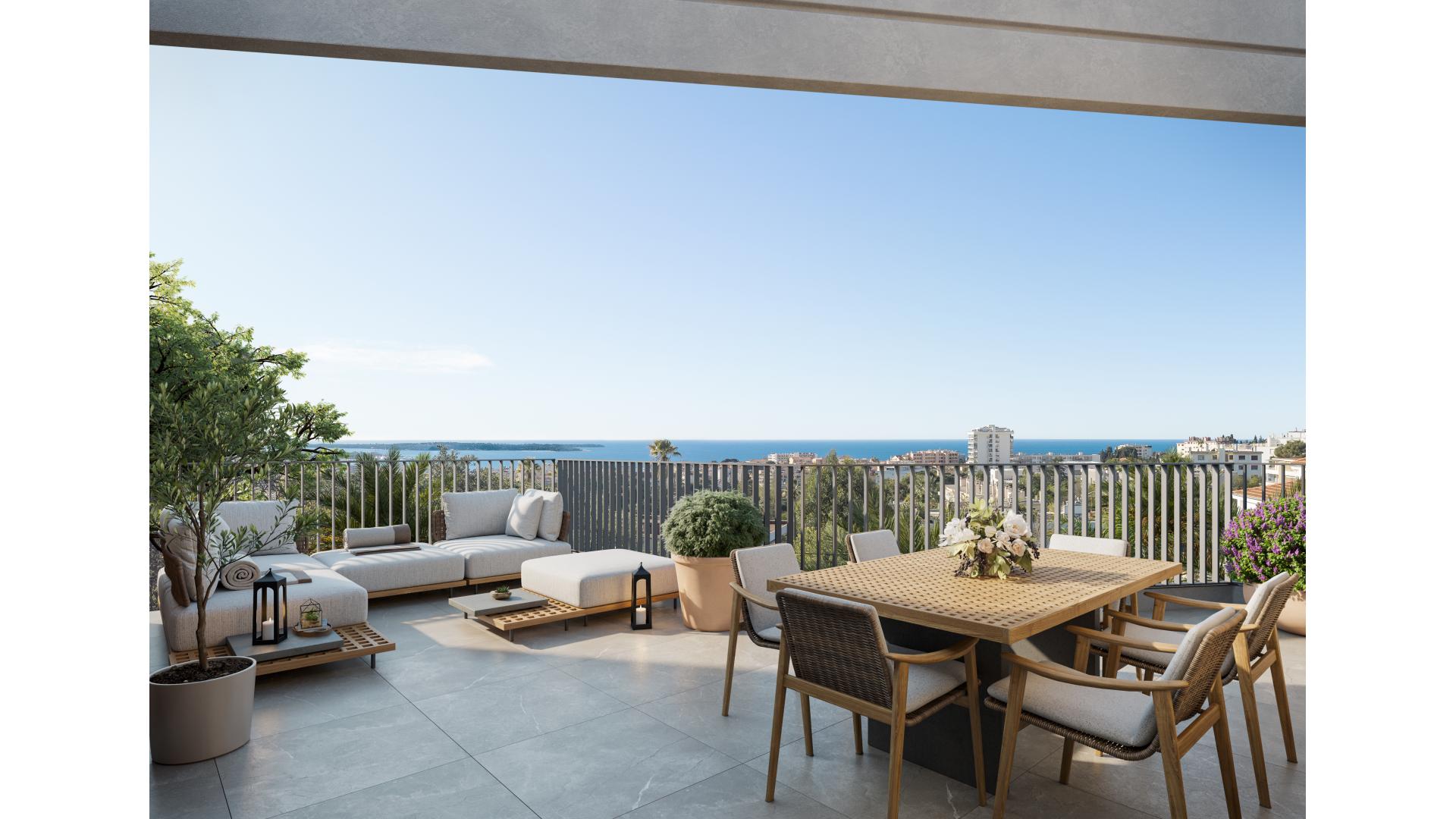 Programme neuf Cannes — Au cœur de Cannes, cette nouvelle résidence s’inscrit dans un environnement verdoyant, à proximité i... à Cannes — éligible PTZ