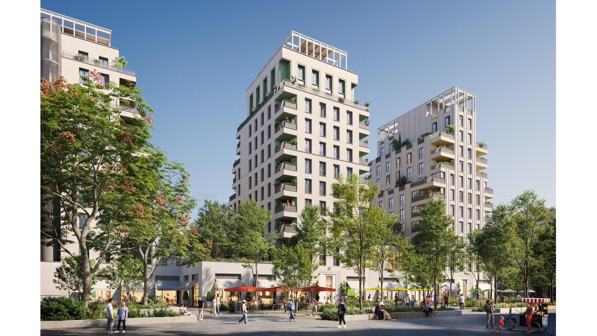 Programme neuf Villeurbanne — Située au cœur du quartier emblématique Gratte-Ciel, cette nouvelle résidence se distingue par une a... à Villeurbanne — éligible PTZ