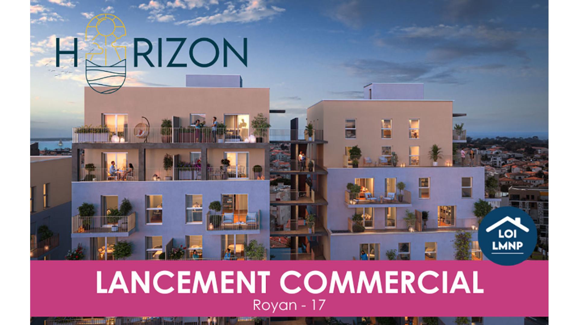 Programme neuf Royan — Située à Royan, cette résidence propose un cadre de vie privilégié à proximité immédiate du marché c... à Royan — éligible PTZ