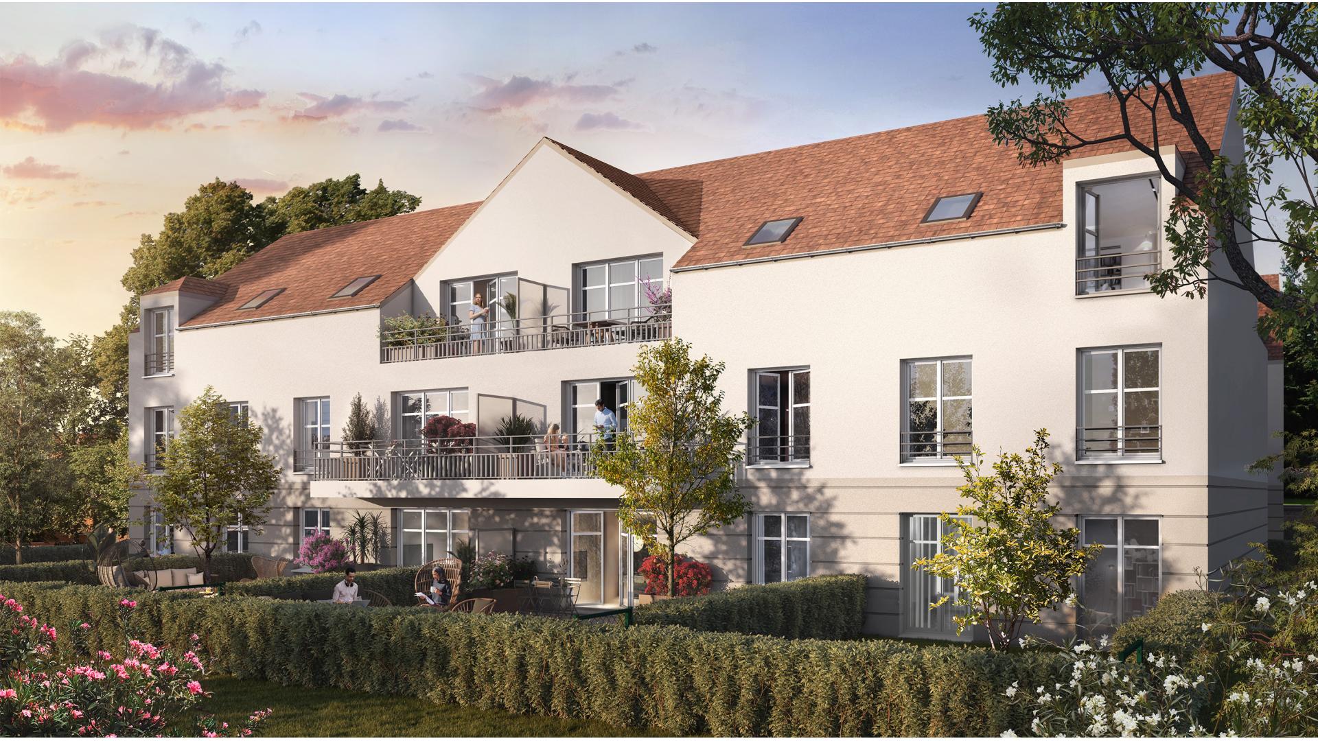 Programme neuf Voisenon — Située au cœur du centre-bourg de Voisenon, à proximité immédiate de Melun, cette nouvelle résidence... à Voisenon — éligible PTZ