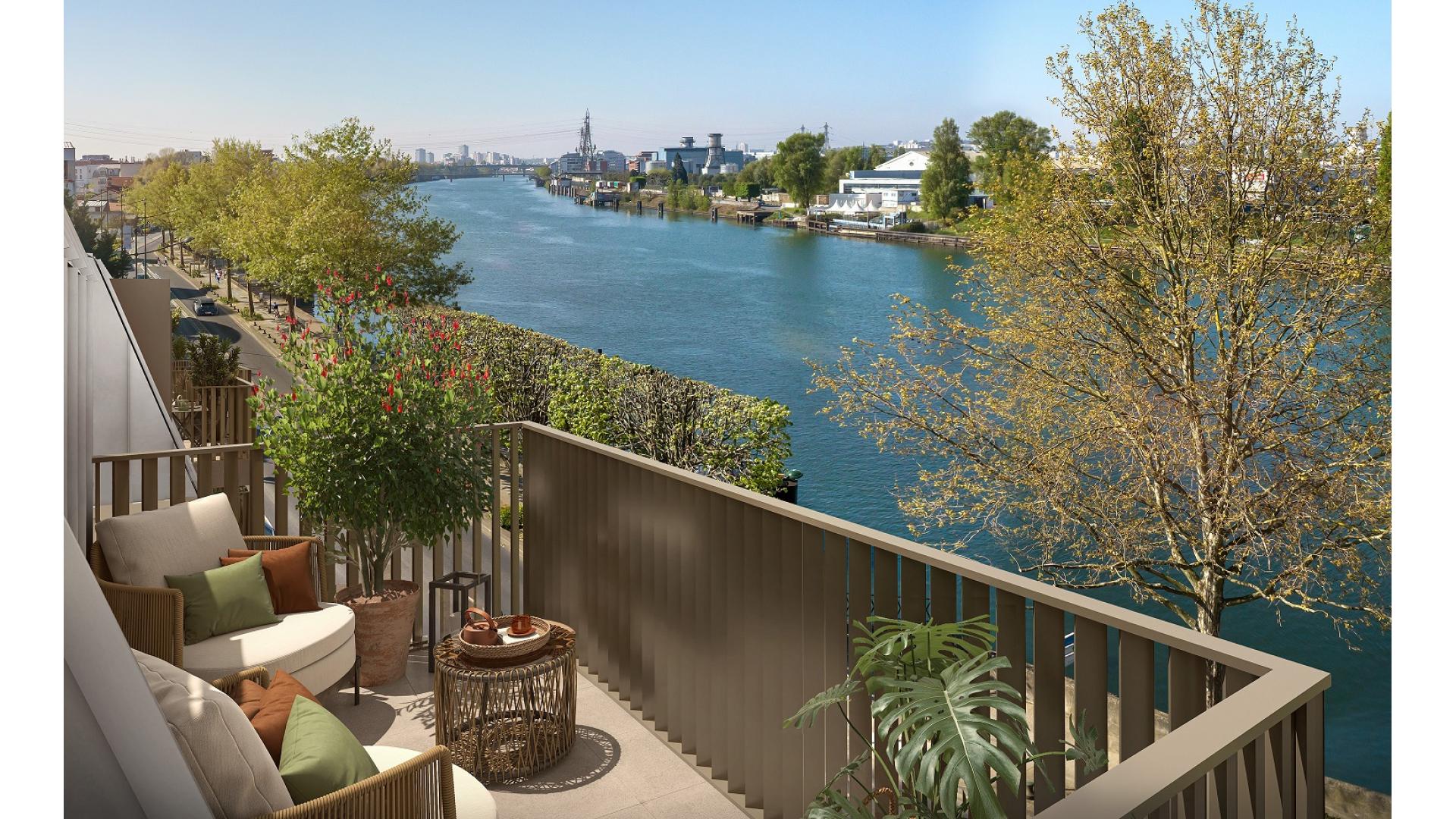 Programme neuf Alfortville — Située en bord de Seine, cette résidence bénéficie d’un emplacement privilégié, à seulement dix minu... à Alfortville — éligible PTZ