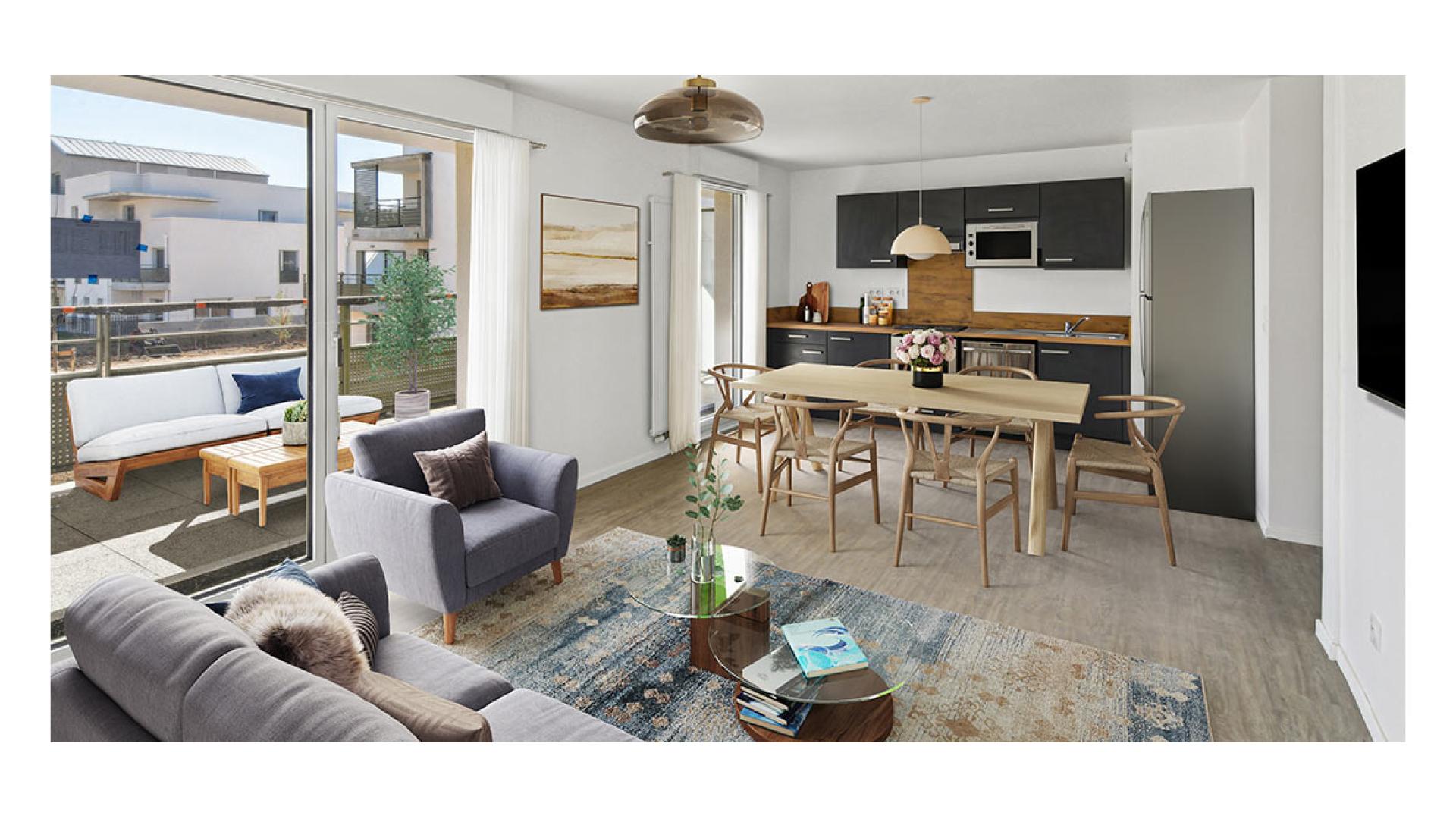 Programme neuf Tours — Située dans un environnement résidentiel paisible, cette nouvelle résidence propose des appartements... à Tours — éligible PTZ