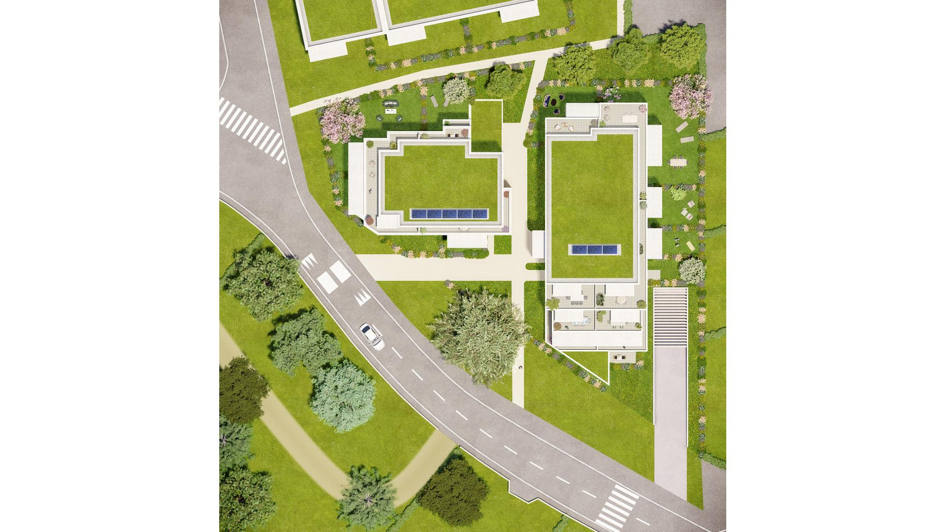 Programme neuf Echirolles — Située dans un environnement verdoyant, à proximité immédiate de la Frange Verte et du centre histor... à Echirolles — éligible PTZ