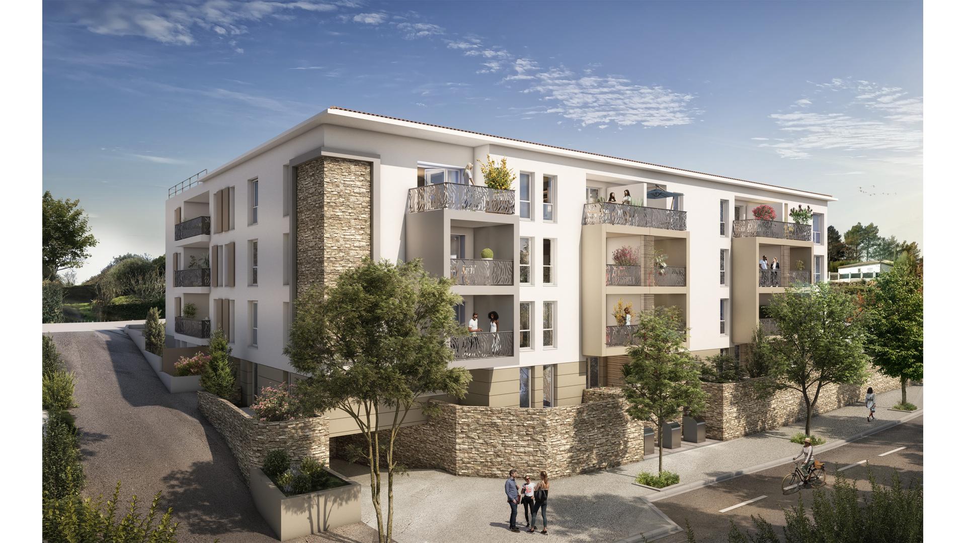 Programme neuf Draguignan — À Draguignan, une nouvelle résidence propose un cadre de vie paisible au sein d’un quartier résident... à Draguignan — éligible PTZ