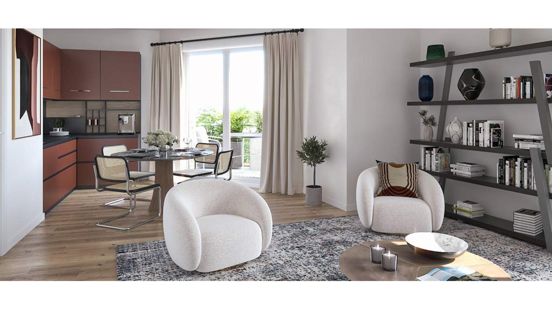 Programme neuf Champigny-sur-Marne — Situé dans un secteur résidentiel de Champigny, ce programme immobilier neuf propose des appartement... à Champigny-sur-Marne — éligible PTZ