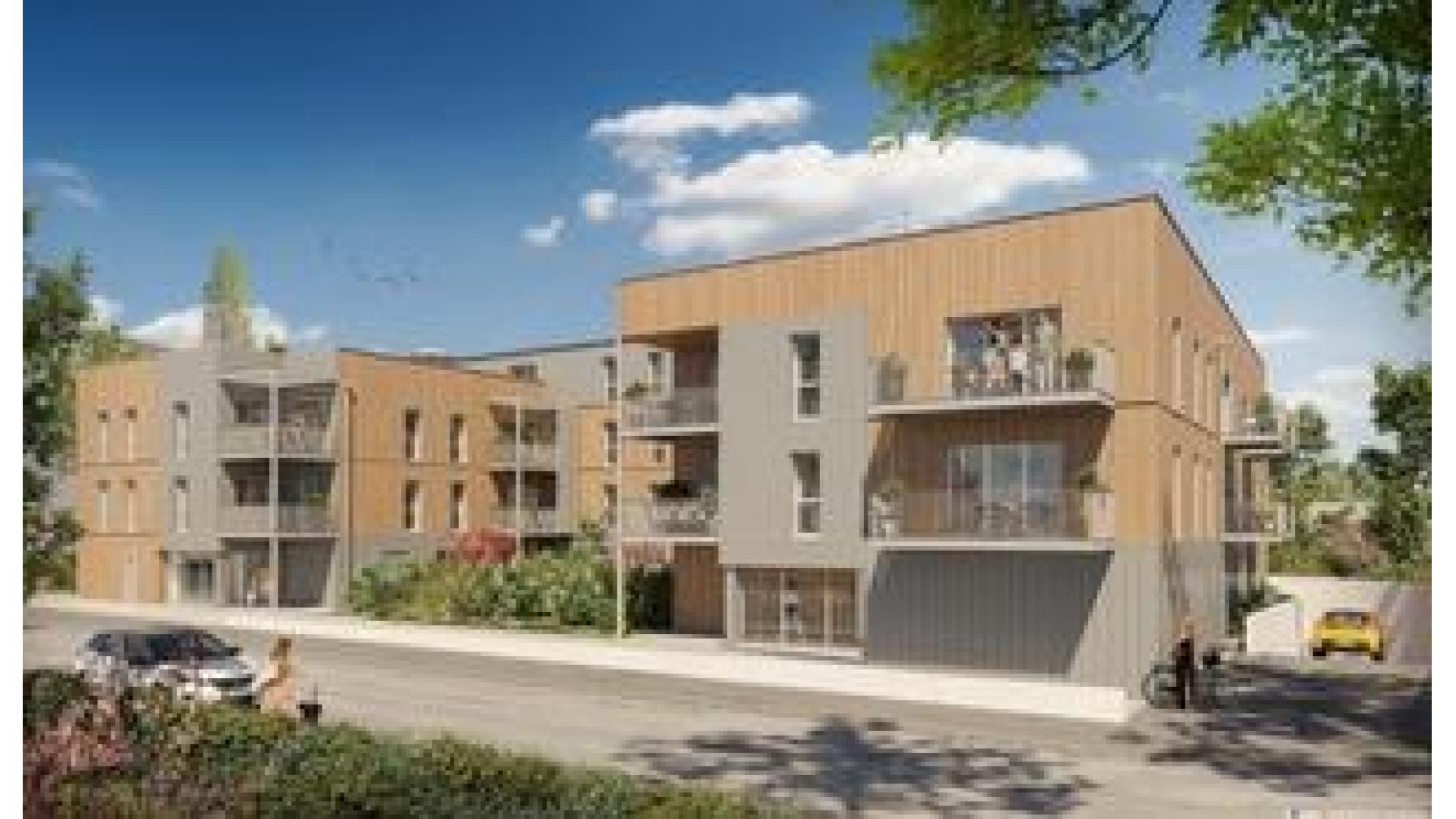 Programme neuf Angers — Située au cœur d’Angers, cette nouvelle résidence propose une architecture contemporaine, réalisée e... à Angers — éligible PTZ