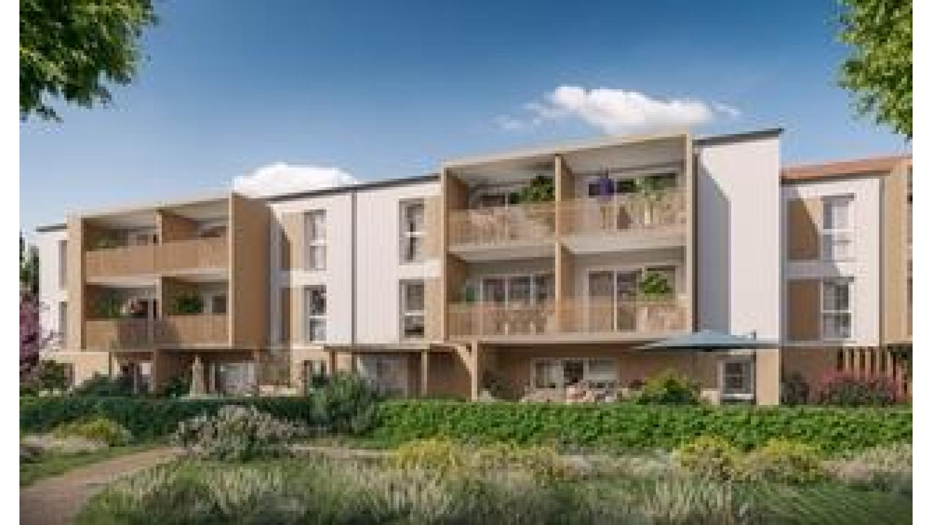 Programme neuf Mont-de-Marsan — Située à Mont-de-Marsan, cette résidence propose des appartements contemporains allant du studio au ... à Mont-de-Marsan — éligible PTZ