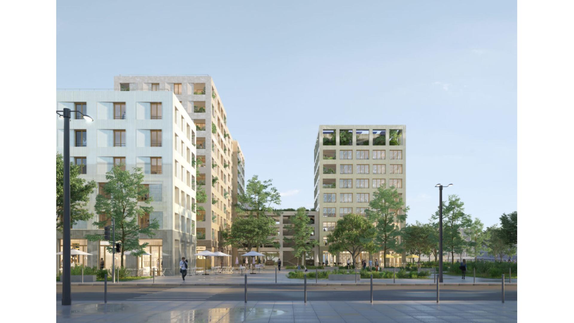 Programme neuf Montevrain — Située à Montévrain, à proximité immédiate du Val d'Europe, cette résidence contemporaine s’inscrit ... à Montevrain — éligible PTZ