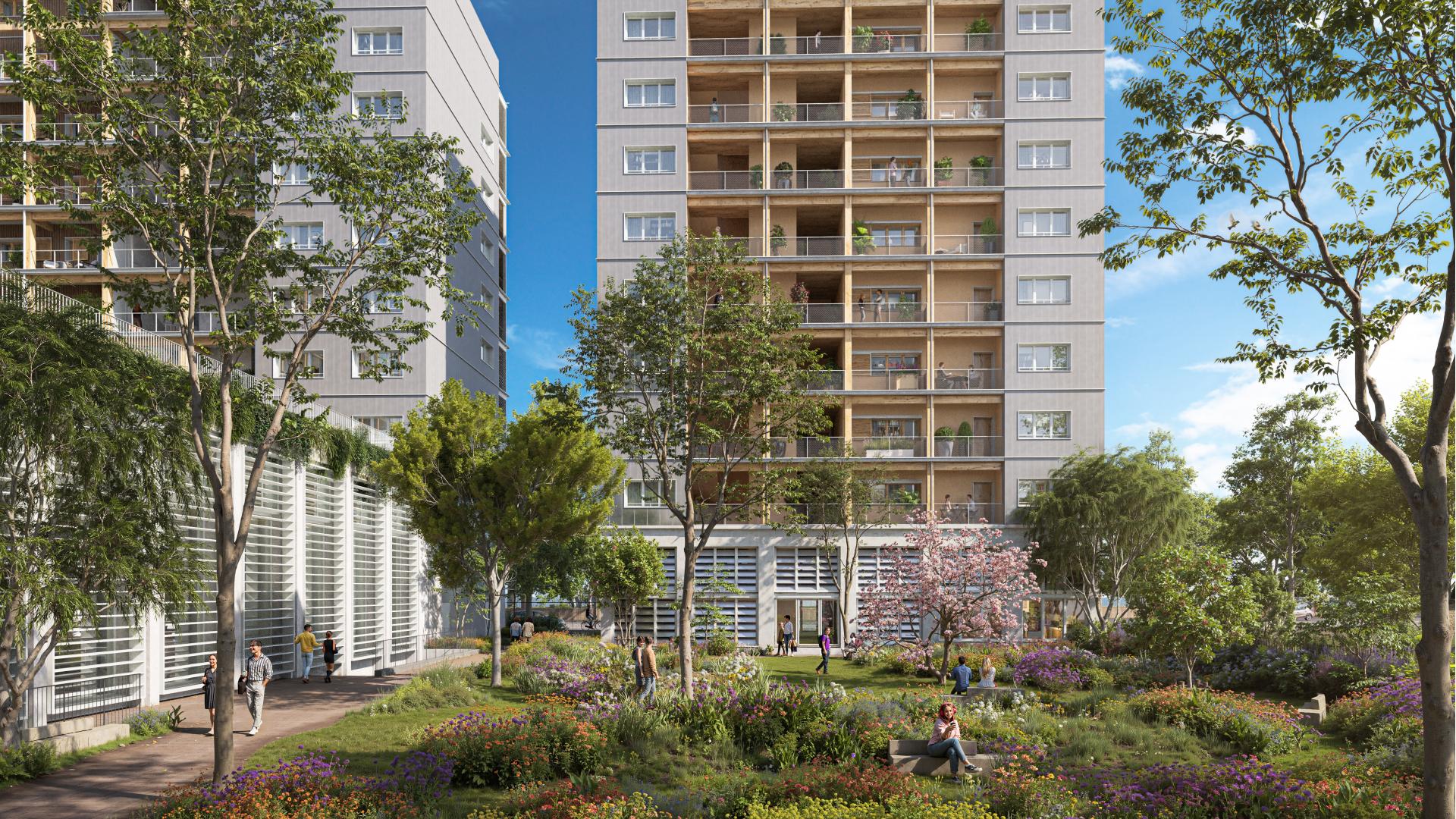 Programme neuf Lyon 2e — Pensé pour répondre aux besoins d’un quotidien harmonieux, ce nouveau projet propose un cadre de vie... à Lyon 2e — éligible PTZ